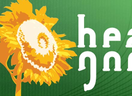 Close up of Heal Good logo
