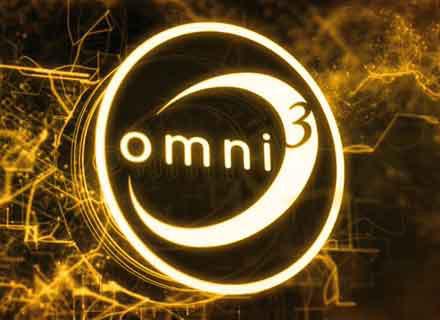Omni Cubed electrified logo